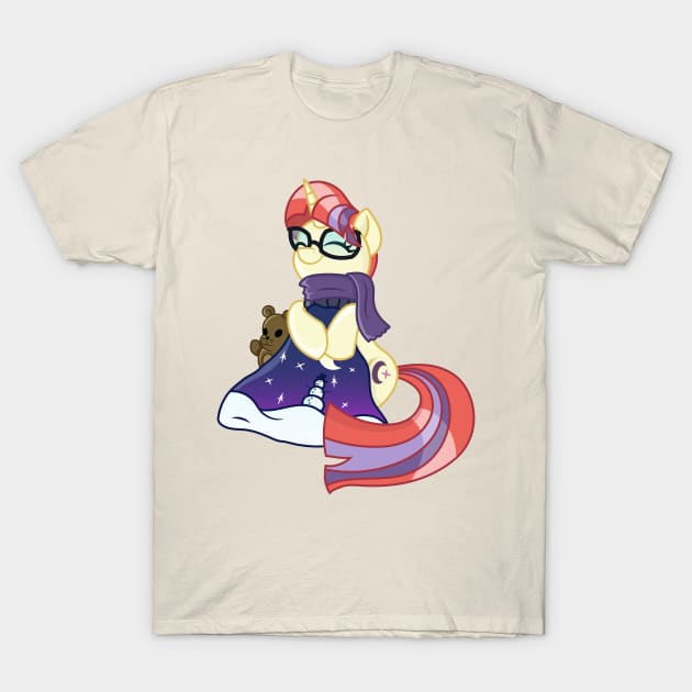 My Little Pony Christmas Moondancer T-Shirt by SketchedCrow